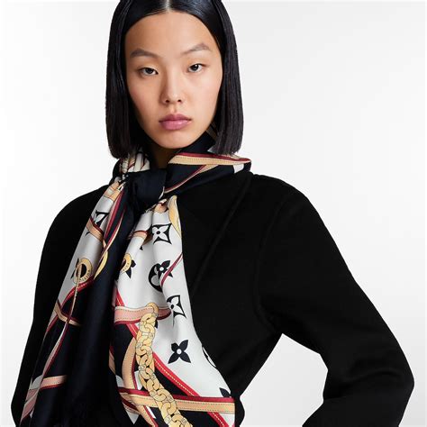 schwarzer schal louis vuitton|louis vuitton shawl and stoles.